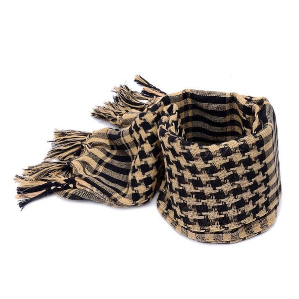 arab tactical desert shemagh keffiyeh scarf shawl neck head wrap, Blue;gray