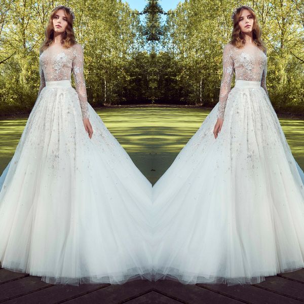 see through zuhair murad wedding dresses white a line elegant summer beach bohemian wedding gowns beaded sheer sleeves vintage bridal
see through zuhair murad wedding dresses white a line elegant summer beach bohemian wedding gowns beaded sheer sleeves vintage bridal