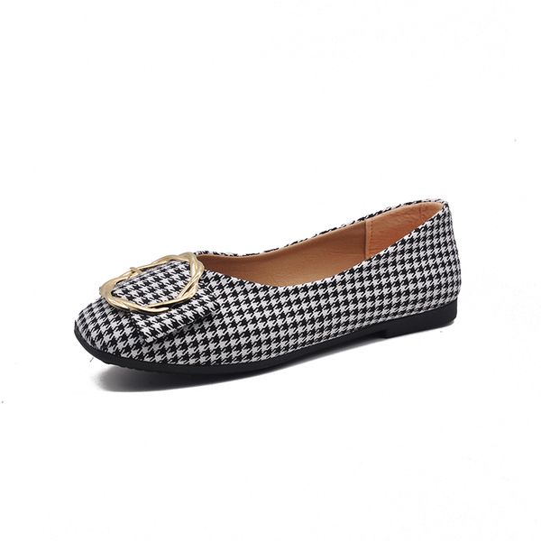 women's flat shoes spring 2020 new fashion classic plaid soft skin-friendly comfortable non-slip casual wild women shoes u25-53, Black
women's flat shoes spring 2020 new fashion classic plaid soft skin-friendly comfortable non-slip casual wild women shoes u25-53, Black