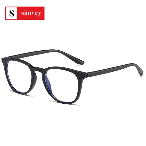 simvey classic retro blue light filter computer glasses anti eyestrain clear lens oversized large frame anti blue glasses, White;black
simvey classic retro blue light filter computer glasses anti eyestrain clear lens oversized large frame anti blue glasses, White;black