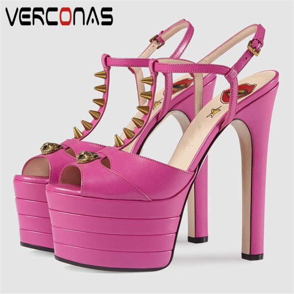 verconas 2020 fashion woman pumps woman sandals design riverts metal decoration round toe thin high heeled shoes, Black
verconas 2020 fashion woman pumps woman sandals design riverts metal decoration round toe thin high heeled shoes, Black