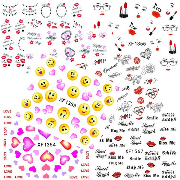 2019 nail art sticker loving heart nail sticker love valentine nails stickers decal cartoon smiling face stickers for nail 24pcs, Black
2019 nail art sticker loving heart nail sticker love valentine nails stickers decal cartoon smiling face stickers for nail 24pcs, Black