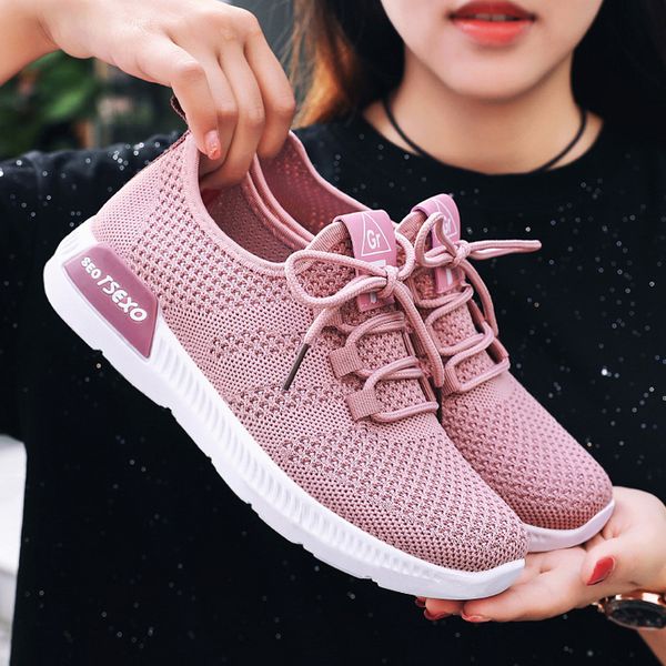 2019 women casual shoes fashion breathable walking mesh lace up flat shoes sneakers women tenis feminino size 36-40 b1362 y200424, Black
2019 women casual shoes fashion breathable walking mesh lace up flat shoes sneakers women tenis feminino size 36-40 b1362 y200424, Black