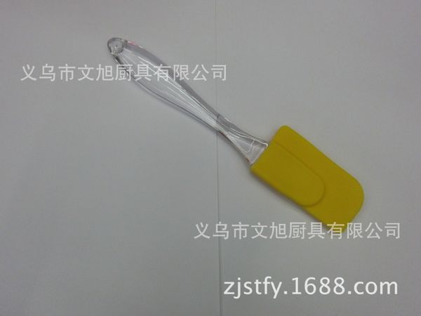 transparent handle trumpet baking tool high temperature resistance one style silica gel scraper cream spatula cake stir scraper
transparent handle trumpet baking tool high temperature resistance one style silica gel scraper cream spatula cake stir scraper
