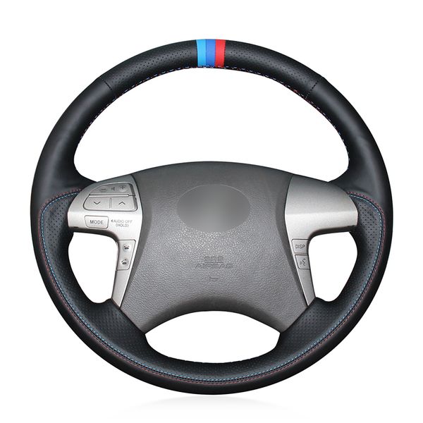 hand-stitched black genuine leather car steering wheel cover for highlander 2008 2009 2010 2011 2012 2013 2014 camry
hand-stitched black genuine leather car steering wheel cover for highlander 2008 2009 2010 2011 2012 2013 2014 camry