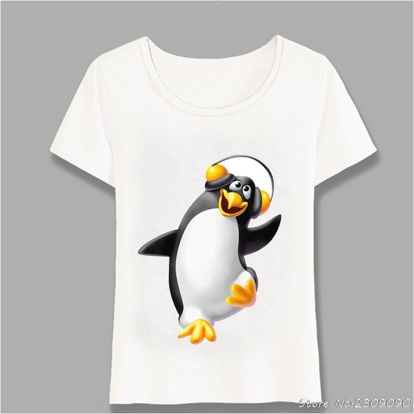 new summer autumn t-shirt cute women t shirt happy penguin dance print girl casual white lovely woman tees harajuku
new summer autumn t-shirt cute women t shirt happy penguin dance print girl casual white lovely woman tees harajuku