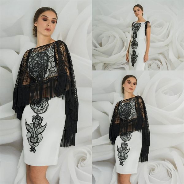 2020 two piece mother of the bride dress jewel tassle appliqued beaded satin wedding guest gowns knee-length mother gown with wrap, Black;red
2020 two piece mother of the bride dress jewel tassle appliqued beaded satin wedding guest gowns knee-length mother gown with wrap, Black;red