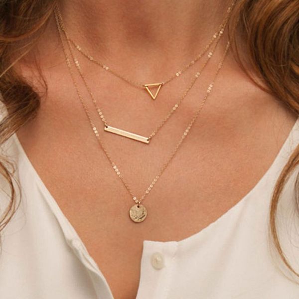 new fashion short triangle short necklace fashion multi layers chains necklaces for festival party jewelry, Golden;silver
new fashion short triangle short necklace fashion multi layers chains necklaces for festival party jewelry, Golden;silver