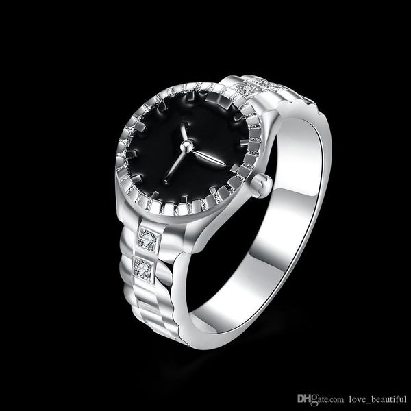 2017 plated 925 silver promise ring fashion watch shape zircon rings silver plated for man women size us6-11
2017 plated 925 silver promise ring fashion watch shape zircon rings silver plated for man women size us6-11