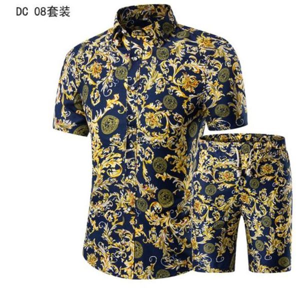 beach loose male 2pc set digital printed man clothing 2020 holiday mens casual tracksuits summer, Gray
beach loose male 2pc set digital printed man clothing 2020 holiday mens casual tracksuits summer, Gray