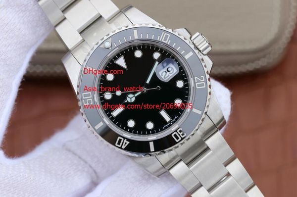 sapphire factory automatic 116610 40mm black ceramic bezel dial luminous mens men's watch watches, Slivery;brown 
sapphire factory automatic 116610 40mm black ceramic bezel dial luminous mens men's watch watches, Slivery;brown