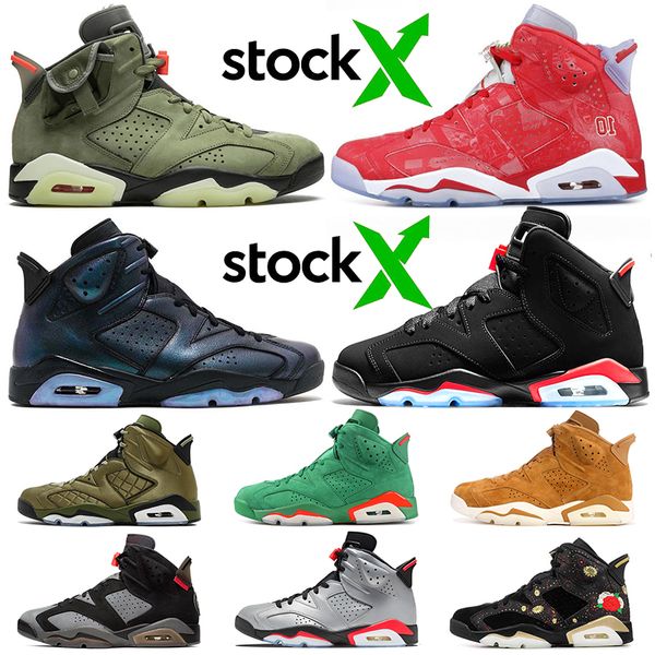 stock x travis scott 6 6s air jordan retro gs black infrared 2019 3m reflective gatorade slam dunk pinnacle psg trainers sneakers, White;red
stock x travis scott 6 6s air jordan retro gs black infrared 2019 3m reflective gatorade slam dunk pinnacle psg trainers sneakers, White;red