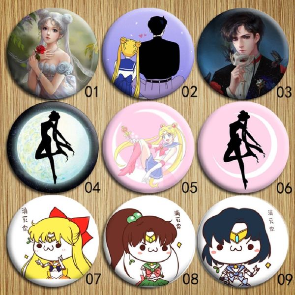 1 pcs cartoon anime sailor moon brooches tinplate badges clothes icons on backpack pin decoration party favors gift for friend
1 pcs cartoon anime sailor moon brooches tinplate badges clothes icons on backpack pin decoration party favors gift for friend