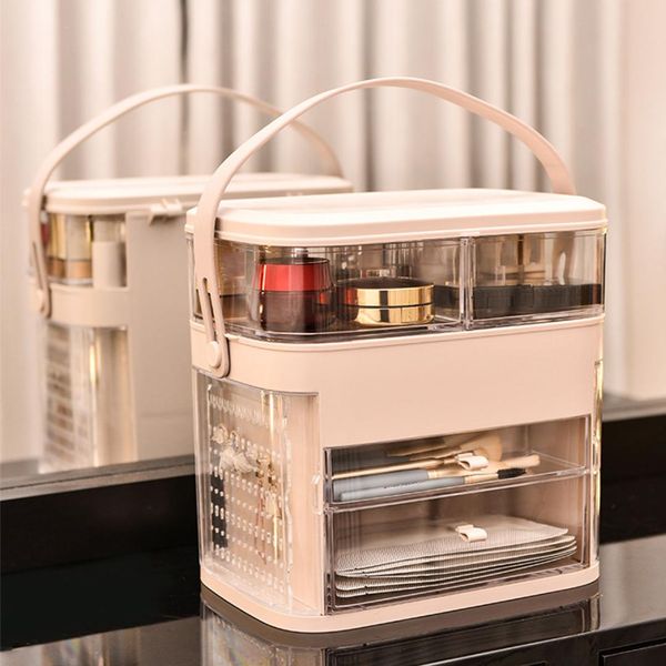 35l multifunctional travel cosmetic bag women makeup bag toiletries organizer waterproof female storage box make up cases
35l multifunctional travel cosmetic bag women makeup bag toiletries organizer waterproof female storage box make up cases