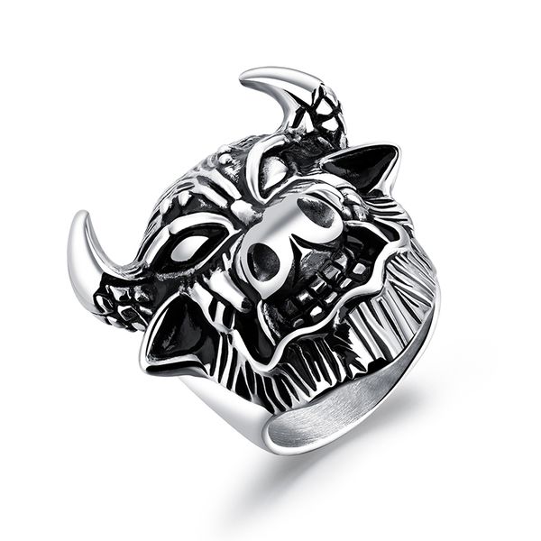titanium steel zodiac bull head ring bull devil ring stainless steel tide boy punk wind party accessories jewelry vr606, Golden;silver
titanium steel zodiac bull head ring bull devil ring stainless steel tide boy punk wind party accessories jewelry vr606, Golden;silver