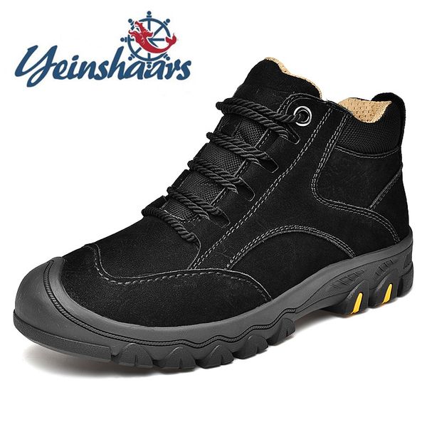 men shoes fashion warm fur winter men boots genuine leather footwear high casual breathable shoes botas, Black
men shoes fashion warm fur winter men boots genuine leather footwear high casual breathable shoes botas, Black