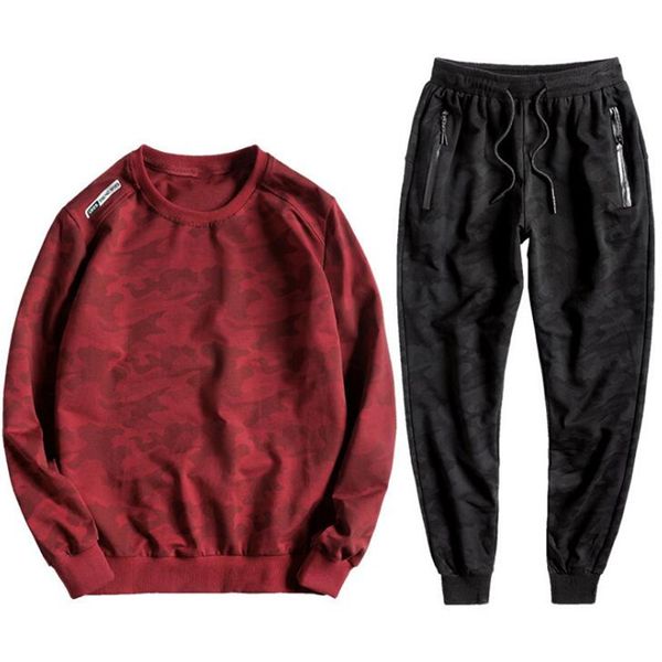 men's sets fashion sports tracksuit men track suit sweatshirt+sweatpants sportswear cotton brand clothes big size 2019, Gray
men's sets fashion sports tracksuit men track suit sweatshirt+sweatpants sportswear cotton brand clothes big size 2019, Gray