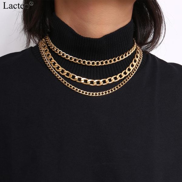 lacteo punk multi layered alloy clavicle chain choker necklace for women exaggerated hip hop thick chunky chain charm necklace, Silver
lacteo punk multi layered alloy clavicle chain choker necklace for women exaggerated hip hop thick chunky chain charm necklace, Silver
