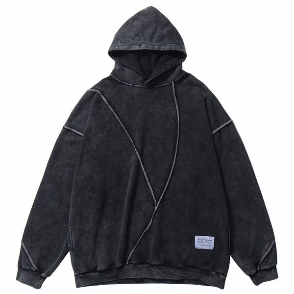 men hip hop washed pullover hoodies number patchwork 2020 autumn streetwear harajuku cotton oversized vintage hooded sweatshirts, Black
men hip hop washed pullover hoodies number patchwork 2020 autumn streetwear harajuku cotton oversized vintage hooded sweatshirts, Black