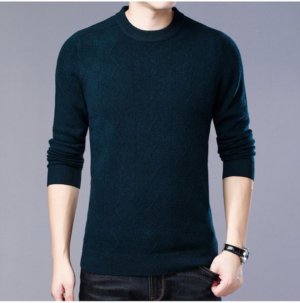 set head round collar pure color big yards men's cashmere sweater qiu dong men's wear, White;black
set head round collar pure color big yards men's cashmere sweater qiu dong men's wear, White;black