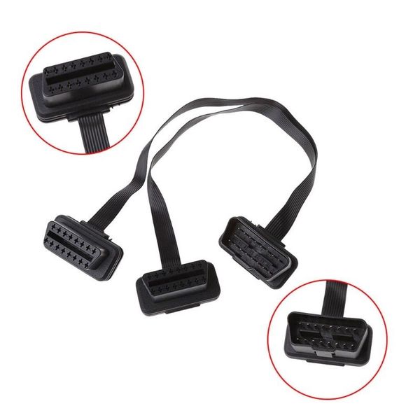 кабель черный 16 pin obd2 мужской двойной женский splitter y разъем flat extension
кабель черный 16 pin obd2 мужской двойной женский splitter y разъем flat extension