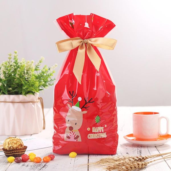 50pcs red xmas present gift package plastic material for wedding merry christmas christmas decoration for home storage candy bag
50pcs red xmas present gift package plastic material for wedding merry christmas christmas decoration for home storage candy bag