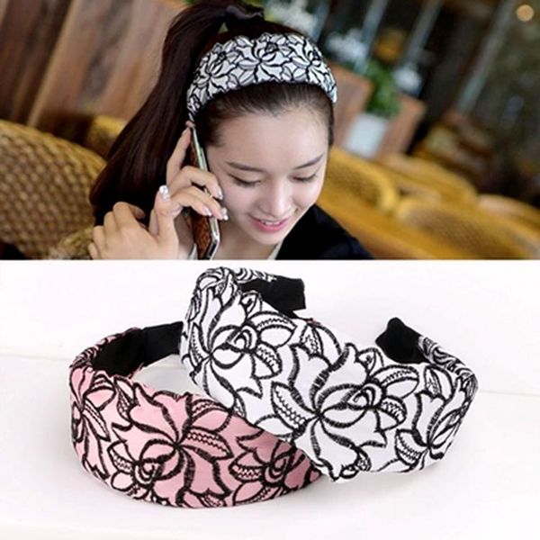 korean version of lace wide temperament embroidery flower fabric rose pattern headband hair accessories korean tiara headband headwear, Black;brown
korean version of lace wide temperament embroidery flower fabric rose pattern headband hair accessories korean tiara headband headwear, Black;brown