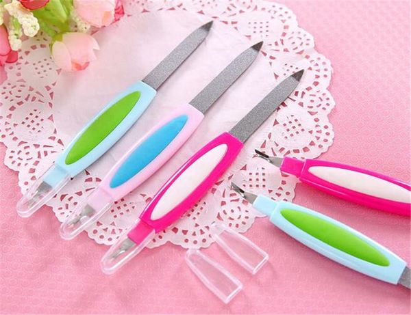 2 in 1 nail files professional stainless steel dual-use cleaning manicure beauty nail art tools manicure tool
2 in 1 nail files professional stainless steel dual-use cleaning manicure beauty nail art tools manicure tool