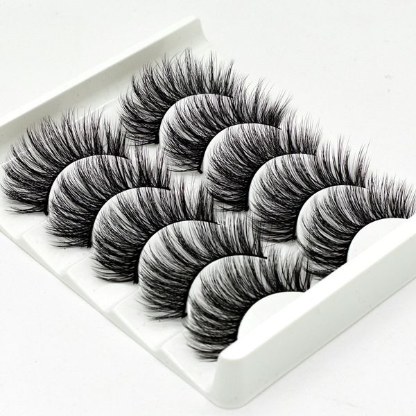 3d long false eyelashes 5 pairs/pack natural long thick professional makeup big eyes handmade high quality
3d long false eyelashes 5 pairs/pack natural long thick professional makeup big eyes handmade high quality