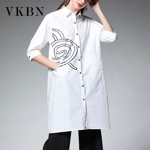 women's blouses & shirts vkbn women geometric pattern turn-down collar black red white long sleeve female
women's blouses & shirts vkbn women geometric pattern turn-down collar black red white long sleeve female