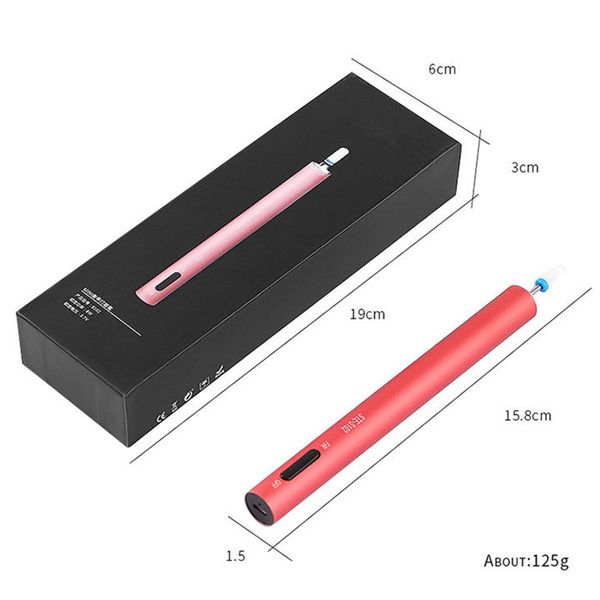 portable with led electric nail drill machine for manicure polishing pen rechargeable pen aluminum cutter easy to operate, Silver
portable with led electric nail drill machine for manicure polishing pen rechargeable pen aluminum cutter easy to operate, Silver