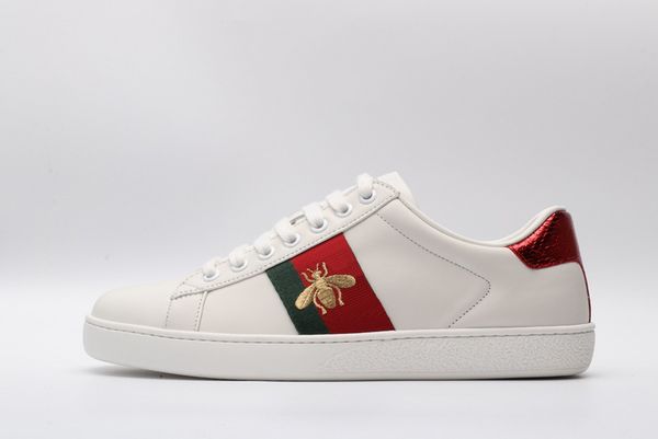 2019 mens arrival fashion casual shoes women luxury designer sneakers shoes genuine leather bee embroidered 36-44 t05, Black
2019 mens arrival fashion casual shoes women luxury designer sneakers shoes genuine leather bee embroidered 36-44 t05, Black