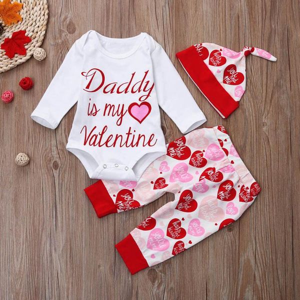 cute baby girl valentines clothes set long sleeve bodysuit pants with hat baby girls clothes spring 2020 newborn girls outfits, White
cute baby girl valentines clothes set long sleeve bodysuit pants with hat baby girls clothes spring 2020 newborn girls outfits, White