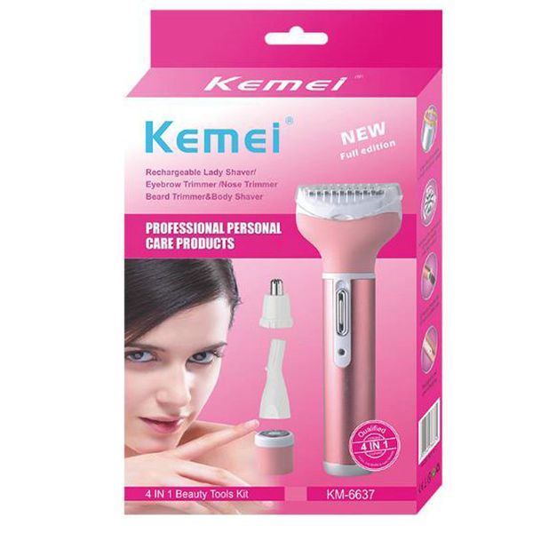 kemei 6637 lady shaver 4 в 1 перезаряжаемой женщине грумер бритва комплект за toelettatura uomo против tagliacapelli носо подмышек эпилятора
kemei 6637 lady shaver 4 в 1 перезаряжаемой женщине грумер бритва комплект за toelettatura uomo против tagliacapelli носо подмышек эпилятора