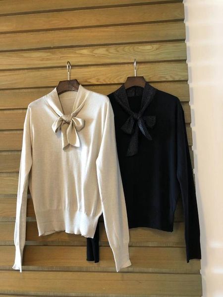 2019 новые дамы моды длинным рукавом sexy повседневный клип золото шеи лук wool pullover 1223, White;black
2019 новые дамы моды длинным рукавом sexy повседневный клип золото шеи лук wool pullover 1223, White;black