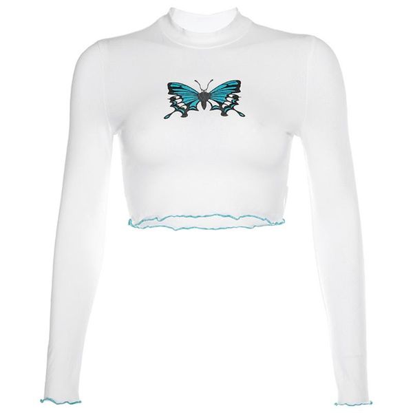 yoga outfits streetwear white shirt crop women butterfly print t-shirt 2021 summer cropped womens harajuku tees camiseta mujer, White;red
yoga outfits streetwear white shirt crop women butterfly print t-shirt 2021 summer cropped womens harajuku tees camiseta mujer, White;red