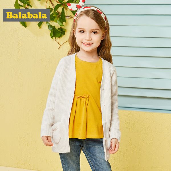 balabala fashion sweater for autumn cardigans for toddler kids with plush pocket soft sweet sweater girls cardigan costume, Blue
balabala fashion sweater for autumn cardigans for toddler kids with plush pocket soft sweet sweater girls cardigan costume, Blue