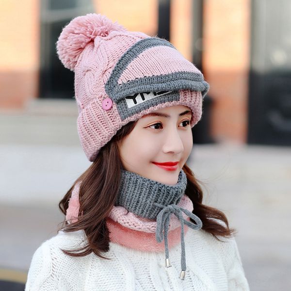 mask scarf warm bicycle knitted 3-piece women's cold-proof knitted hat outdoor student cycling warm wool hat, Blue;gray
mask scarf warm bicycle knitted 3-piece women's cold-proof knitted hat outdoor student cycling warm wool hat, Blue;gray
