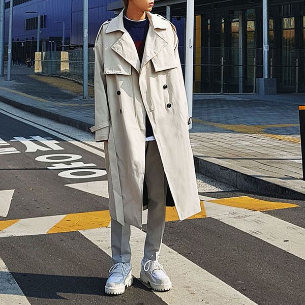 2020 spring and autumn new youth popular korean men's loose ins solid color windbreaker fashion casual mid-length -2xl, Tan;black
2020 spring and autumn new youth popular korean men's loose ins solid color windbreaker fashion casual mid-length -2xl, Tan;black