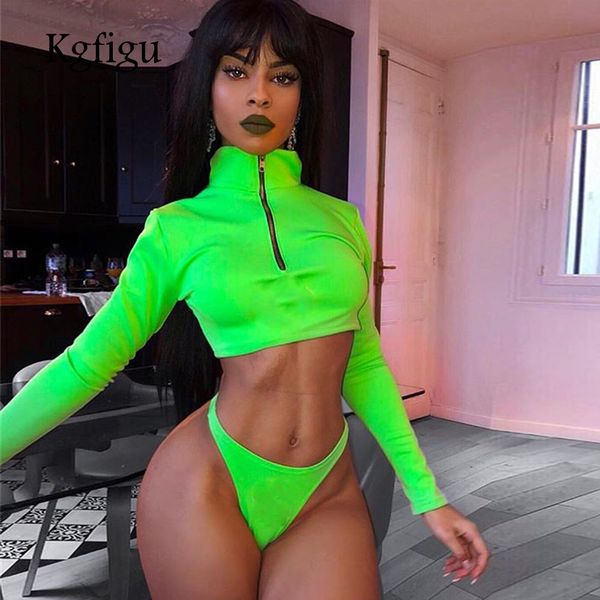 kgfigu 2 piece set women 2019 latest style long sleeve zipper and thong shorts tracksuits beachwear festival clothing, White
kgfigu 2 piece set women 2019 latest style long sleeve zipper and thong shorts tracksuits beachwear festival clothing, White