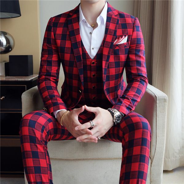 свадебные костюмы для мужчин красный смокинг клетчатые костюмы мужские 2018 корея anzug социальные деловые костюмы формальная одежда этап ст, White;black
свадебные костюмы для мужчин красный смокинг клетчатые костюмы мужские 2018 корея anzug социальные деловые костюмы формальная одежда этап ст, White;black