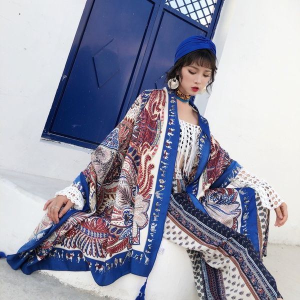 ethnic styles cotton and linen faux silk scarf spring/autumn summer sunscreen shawl wraps women joker beach large scarves, Blue;gray
ethnic styles cotton and linen faux silk scarf spring/autumn summer sunscreen shawl wraps women joker beach large scarves, Blue;gray