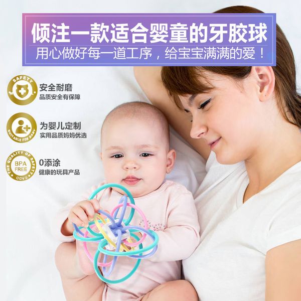 zhi en bao infant baby manhattan ball teether hand ball tooth bite glue molar rod toy warm color
zhi en bao infant baby manhattan ball teether hand ball tooth bite glue molar rod toy warm color