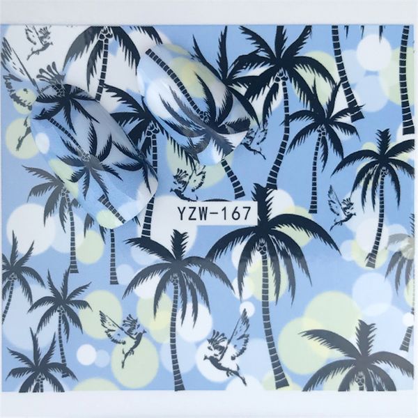 1 sheet coconut tree/strawberry / ice cream designs french nail water decals ar transfer stickers decoration diy, Black
1 sheet coconut tree/strawberry / ice cream designs french nail water decals ar transfer stickers decoration diy, Black