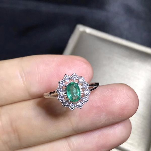 columbia mining area, natural emerald ring, 925 sterling silver, women's high-end colorful jewelry, Golden;silver
columbia mining area, natural emerald ring, 925 sterling silver, women's high-end colorful jewelry, Golden;silver