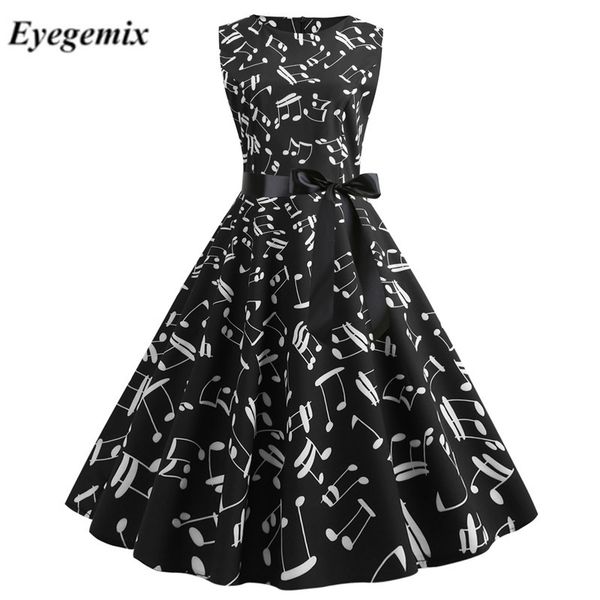 black and white music note print dress elegant women party gothic sundress summer ladies 50s 60s vintage dresses vestidos new, Black;gray
black and white music note print dress elegant women party gothic sundress summer ladies 50s 60s vintage dresses vestidos new, Black;gray