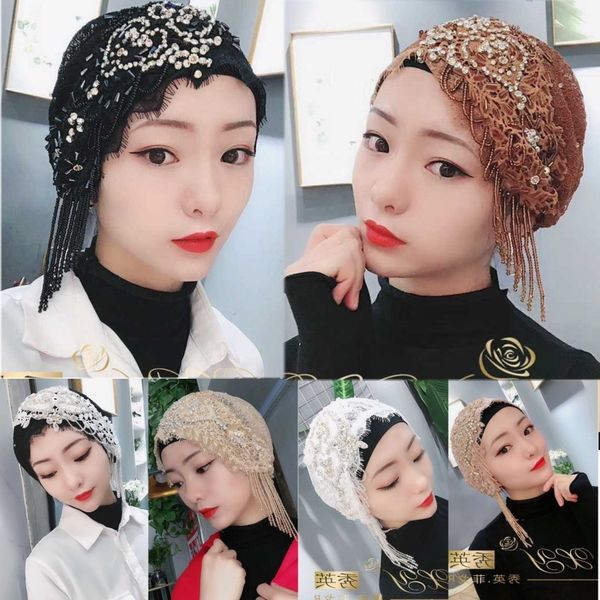 shiny diamond beads muslim lace cap turban dubai girl wedding party hat islamic women wrap headwear hijab uae arab eid headscarf, Red
shiny diamond beads muslim lace cap turban dubai girl wedding party hat islamic women wrap headwear hijab uae arab eid headscarf, Red
