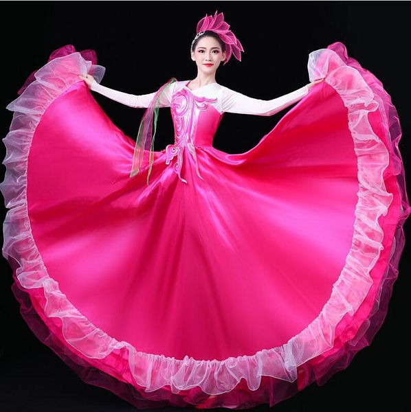 customized folk amazing elegant festival opening performance dress female new style grand stage annual meeting long dress, Red
customized folk amazing elegant festival opening performance dress female new style grand stage annual meeting long dress, Red