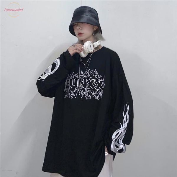 harajuku letter style streetwear flame letters print tee shirt autumn loose long sleeve hip hop t shirt women men clothing, White
harajuku letter style streetwear flame letters print tee shirt autumn loose long sleeve hip hop t shirt women men clothing, White
