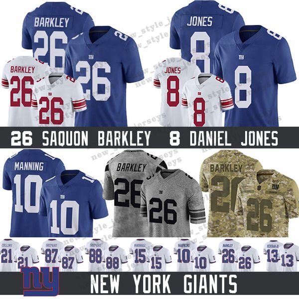 8 daniel jone new york 2019 giant jer ey 26 aquon barkley 10 eli manning 56 lawrence taylor 87 terling hepard giant football jer ey
8 daniel jone new york 2019 giant jer ey 26 aquon barkley 10 eli manning 56 lawrence taylor 87 terling hepard giant football jer ey